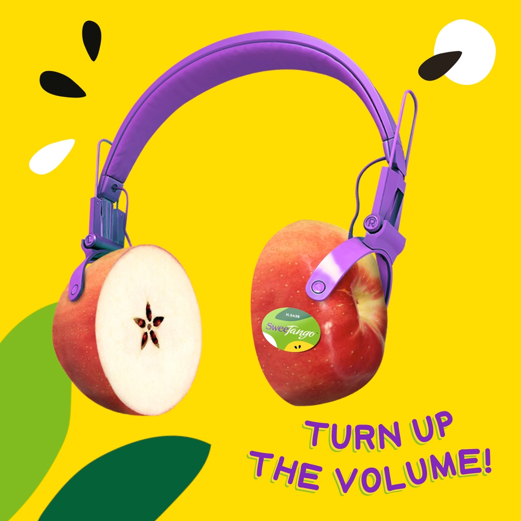 Der lauteste Apfel der Welt